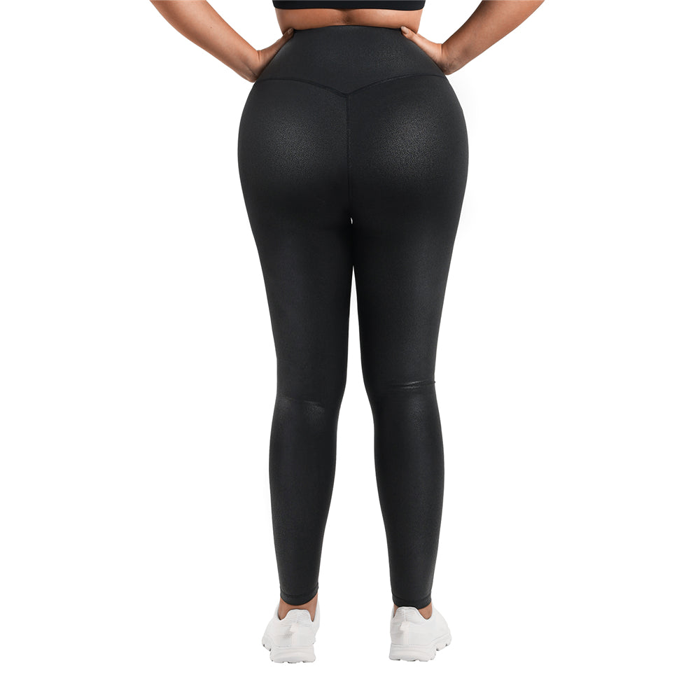 CurveAppeal Faux Leather Leggings